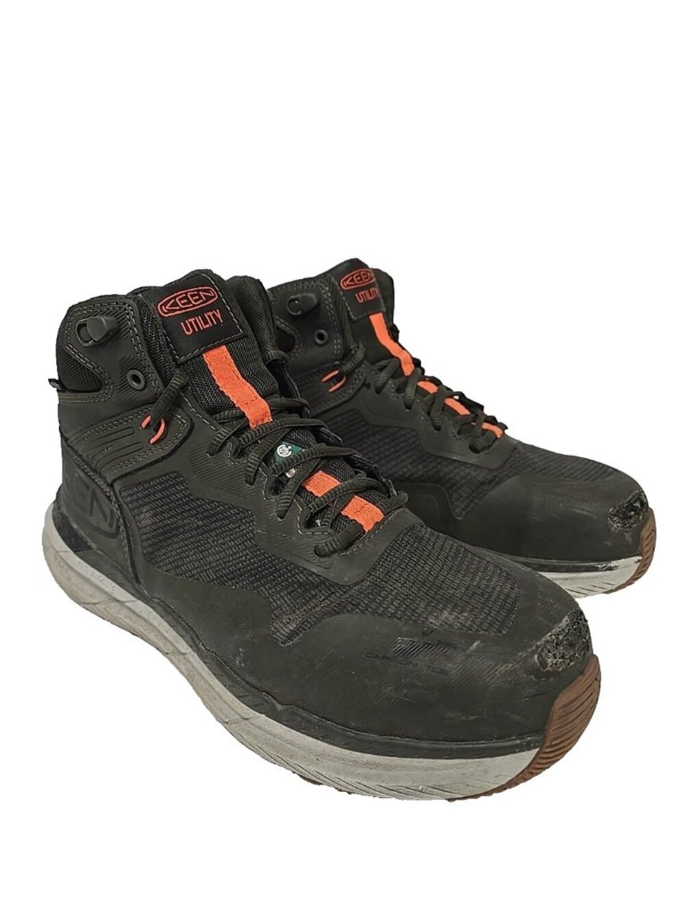 KEEN Men's Synchro Composite Toe Mid Waterproof 1030644 Hiker Boot Green 9.5D